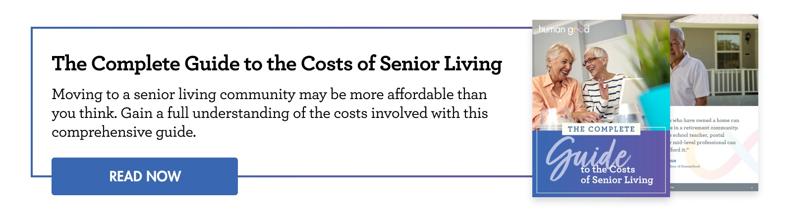 call to action to download our free "Complete Guide to the Costs of Senior Living" guide